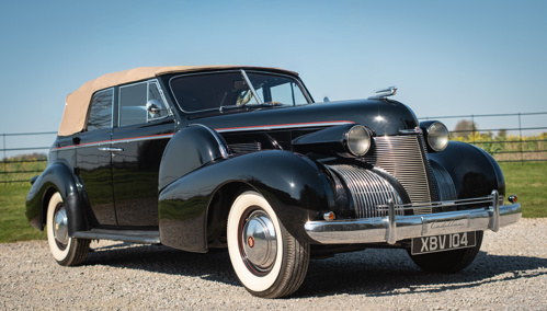 1939 Cadillac Series 61 belonging to Charlie Watts, late drummer of the Rolling Stones