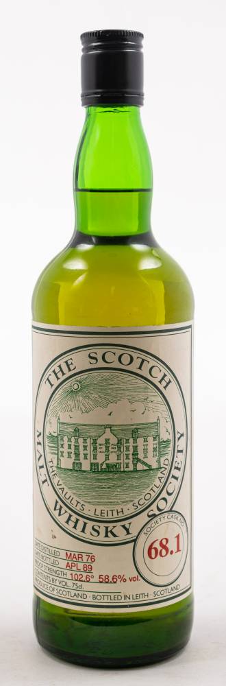 The Scotch Malt Whiskey Society Whiskey Single Malt, Cask 68
